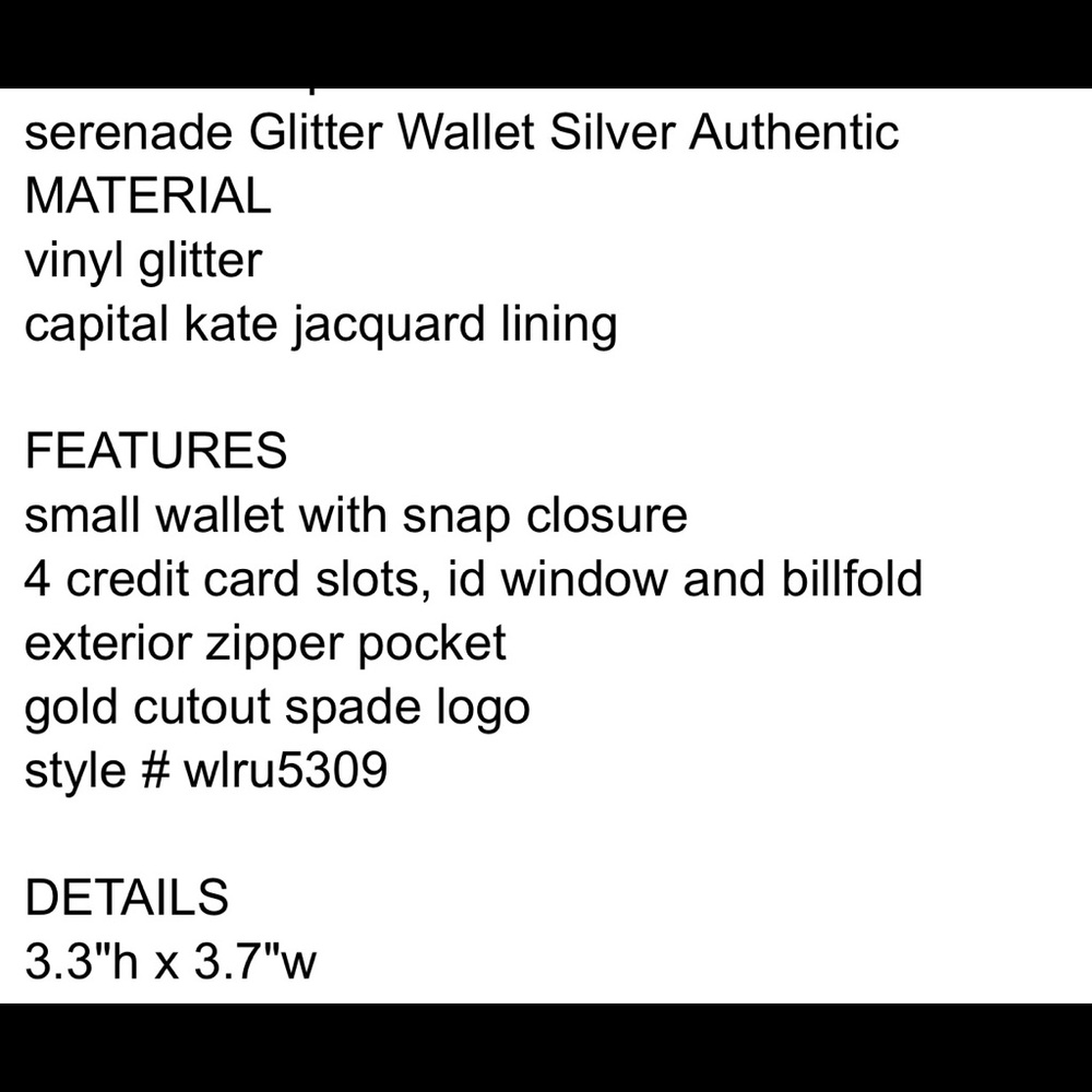 Kate spade wallet - Picture 7 of 7